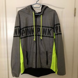 VS Pink rain jacket